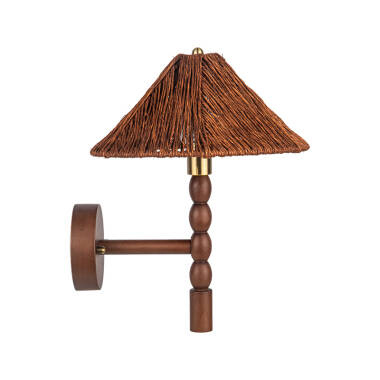 Khudi & Khora Bali Wall Light - Wood