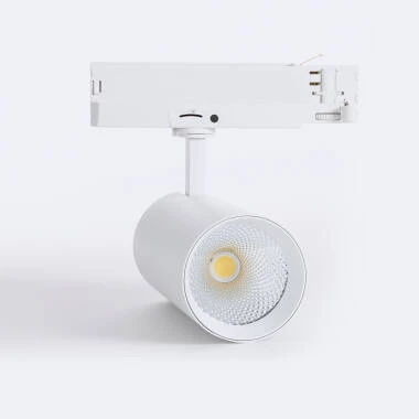 Three Circuit Track Light Carlo 40W Colour Selectable CCT LED