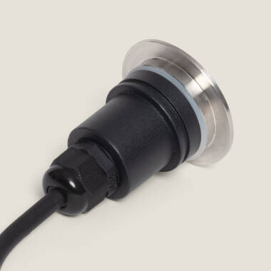 Image of Edit Round Single 3W LED Recessed Ground Light