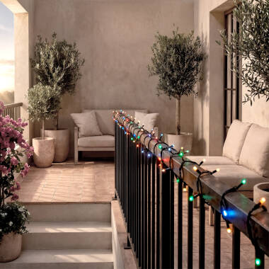 Image of 12M Suri Colour Changing Solar LED Multi-Function String Lights - 100 Lights