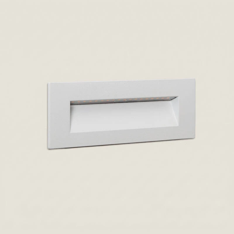 Image of Edit 6W Groult Recessed Outdoor Warm White LED Wall Light