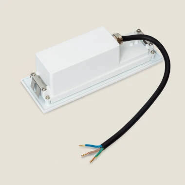Image of Edit 6W Groult Recessed Outdoor Warm White LED Wall Light
