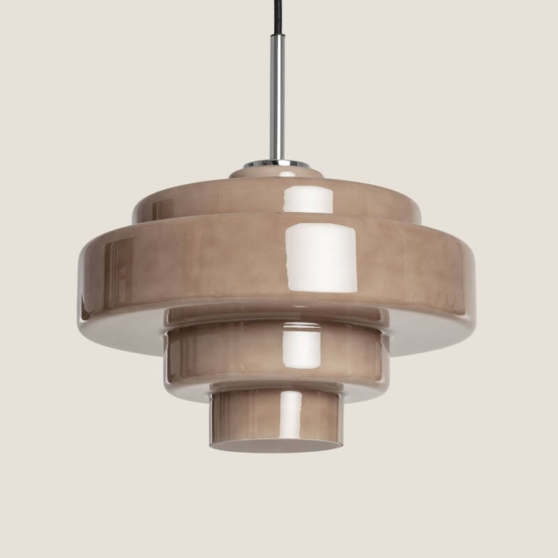 Image of Edit Nova Glass Ceiling Pendant Light