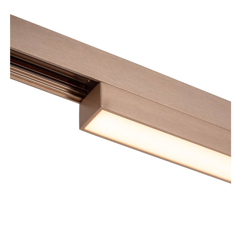 Image of Lucide Linial Glyx 1 Circuit 20W Warm White LED Track Spotlight