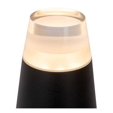 Image of Lucide Opus LED Outdoor Bollard Light Black