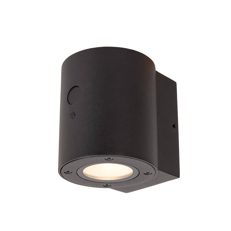 Image of Lucide Perth Solar LED Outdoor Wall Light with PIR Sensor