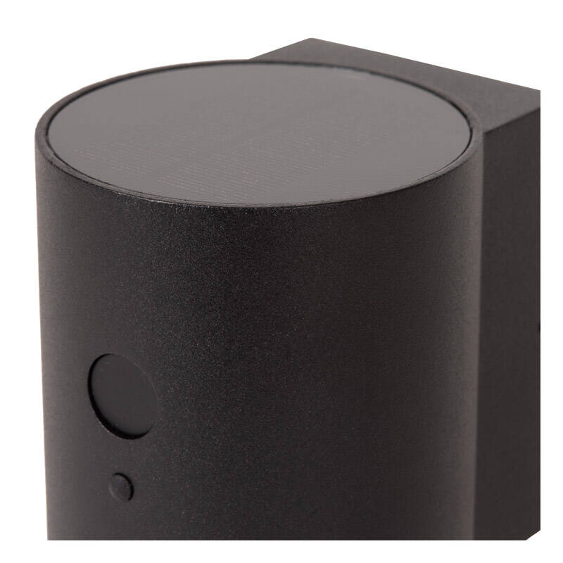 Image of Lucide Perth Solar LED Outdoor Wall Light with PIR Sensor