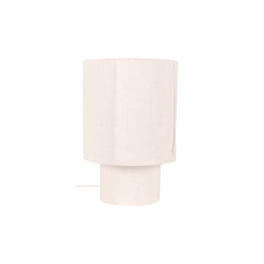 Image of Lucide Tissaja Extra Large Linen Table Lamp