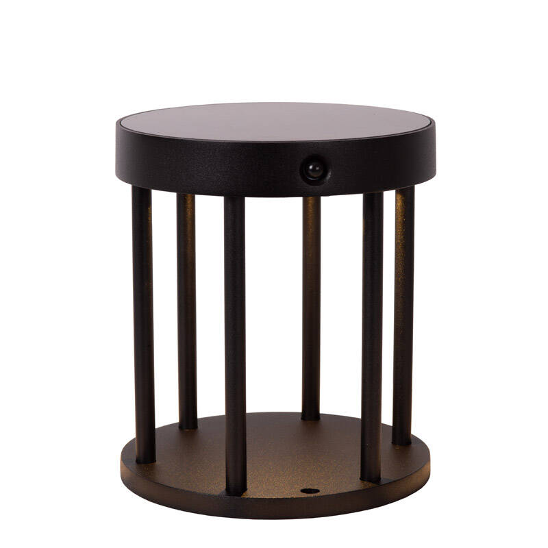 Image of Lucide Jackson Solar LED Medium Outdoor Bollard Light with PIR Sensor