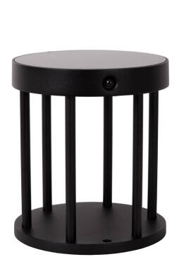 Image of Lucide Jackson Solar LED Medium Outdoor Bollard Light with PIR Sensor