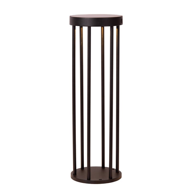 Image of Lucide Jackson Solar LED Medium Outdoor Bollard Light with PIR Sensor