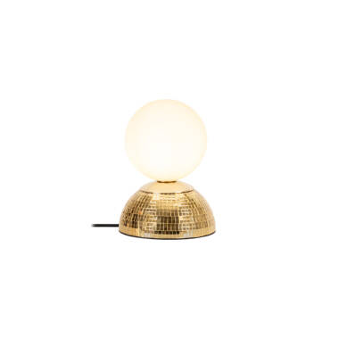 Image of Lucide Glitzer Glass Table Lamp