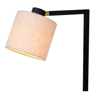 Image of Lucide Lesley Linen Floor Lamp