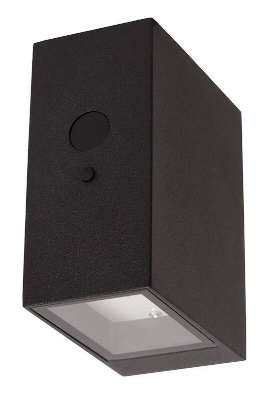 Image of Lucide Bolton Solar LED Outdoor Wall Light with PIR Sensor