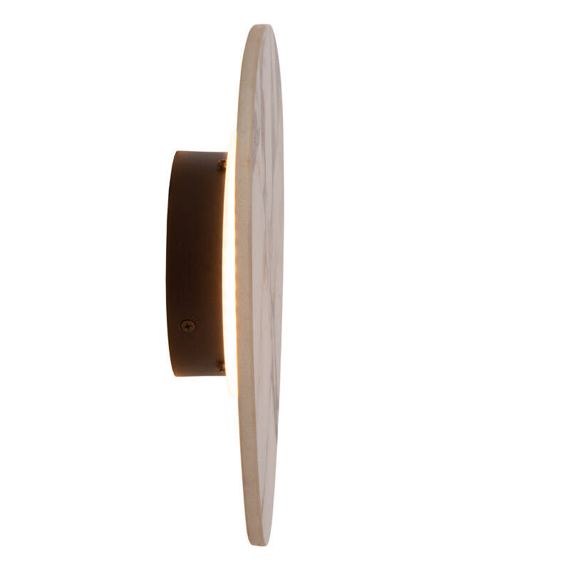 Image of Lucide Kamien 8W LED Ceramic Wall Light