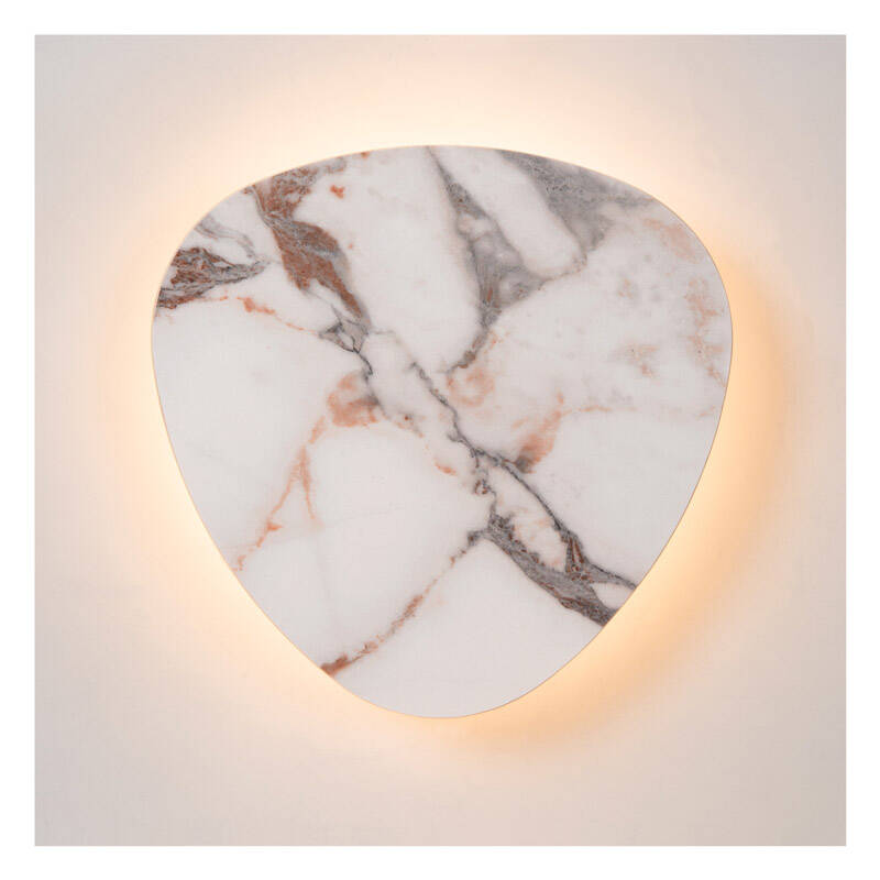 Image of Lucide Kamien 8W LED Ceramic Wall Light