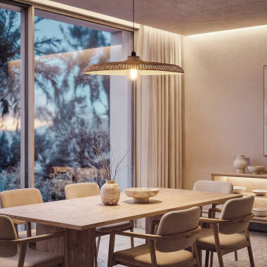 Image of Edit Nara Rattan Ceiling Pendant Light