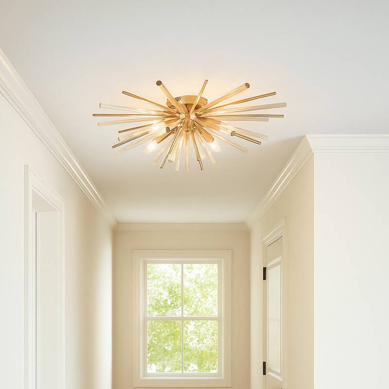 Image of Westport Maeve Flush Ceiling Light