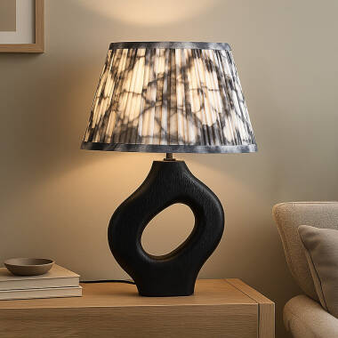 Wisteria Ember Wood Table Lamp