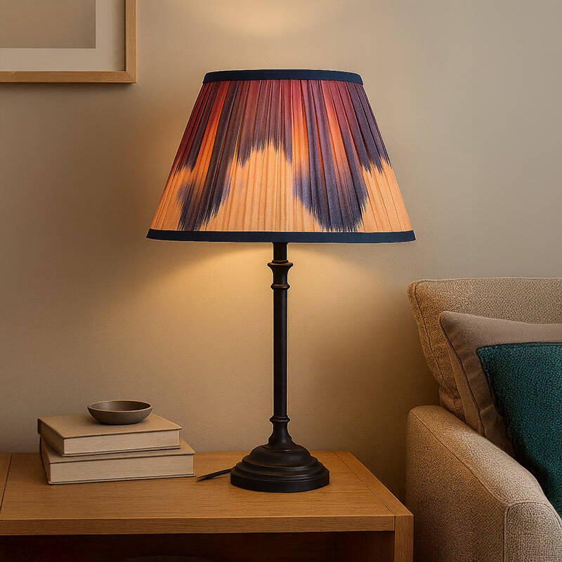 Image of Wisteria Haven Metal Table Lamp