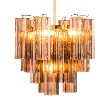 Image of Wisteria Clodagh Glass Chandelier