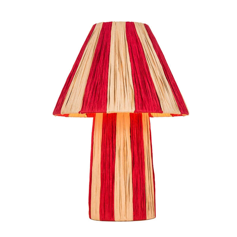 Image of Wisteria Monaco Raffia Paper Table Lamp