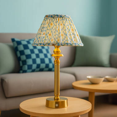 Image of Wisteria Agatha USB Rechargeable LED Touch Table Lamp