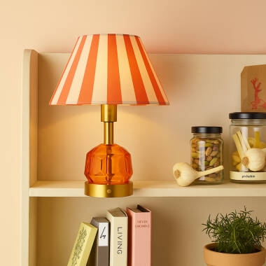 Image of Wisteria Agnes USB Rechargeable LED Touch Table Lamp
