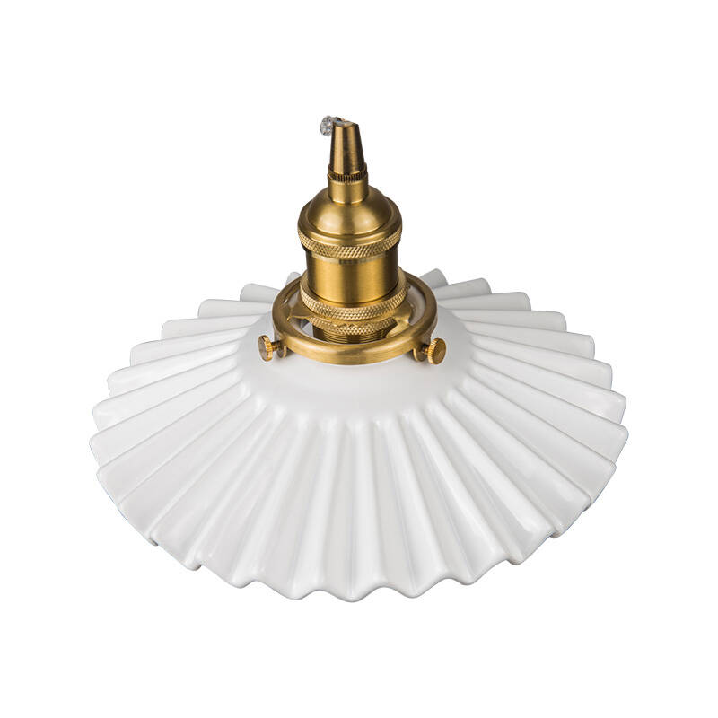Image of Wisteria Tiffany 3 Light Ceramic Bar Ceiling Pendant