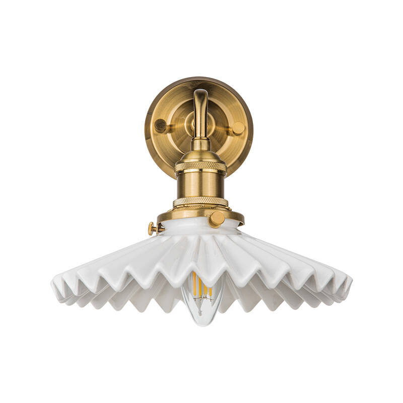 Image of Wisteria Tiffany Ceramic Wall Light