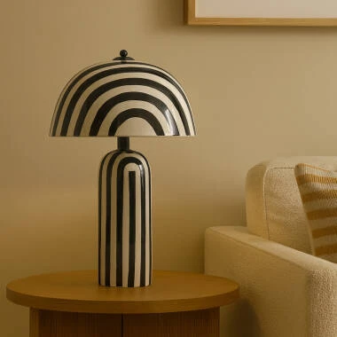 Wisteria Bordeaux Table Lamp