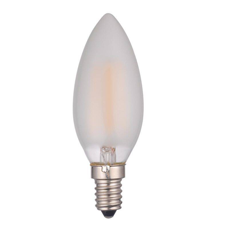 Image of Dar 4W 450lm LED Frosted Candle Bulb - Small Screw Cap