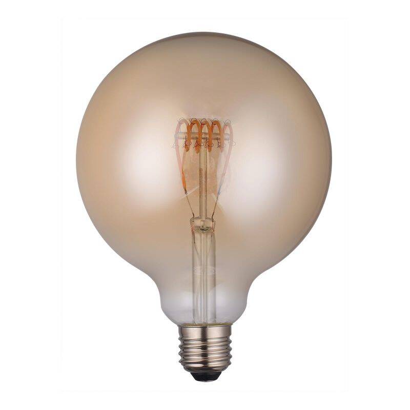 Image of Dar 4W 140lm Dimmable LED Decorative Filament Globe Bulb - Screw Cap