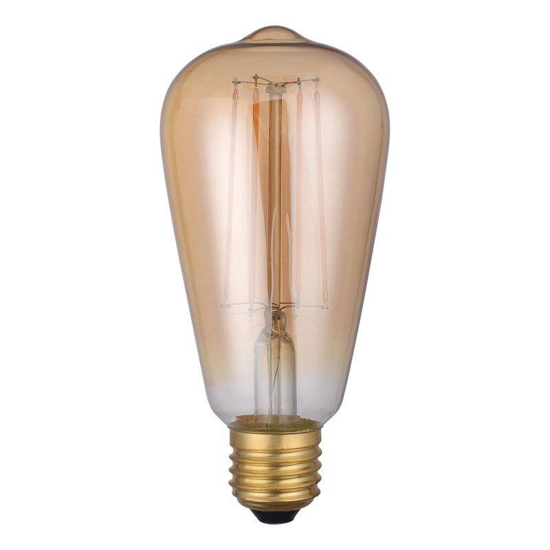 Image of Dar 4W 300lm Dimmable LED Decorative Filament Squirrel Cage Bulb - Screw Cap