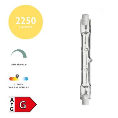 Image of Dar 120W Halogen Linear Bulb - R7S - 118mm