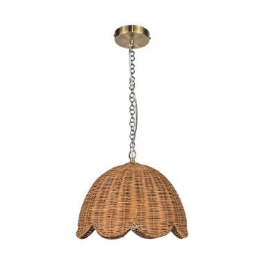 Khudi & Khora Cortado Rattan Ceiling Pendant Light
