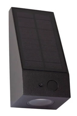Lucide Irwin Solar LED Outdoor Wall Light with PIR Sensor