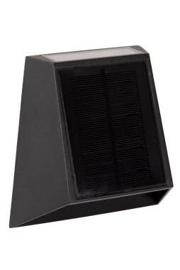 Lucide Luton Solar LED Outdoor Up & Down Wall Light with PIR Sensor