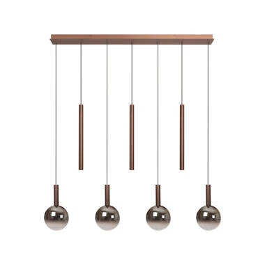 Lucide Jasmine 7 Light CCT LED Bar Ceiling Pendant Light