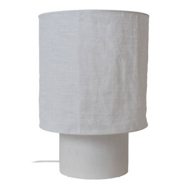 Lucide Tissaja Extra Large Linen Table Lamp