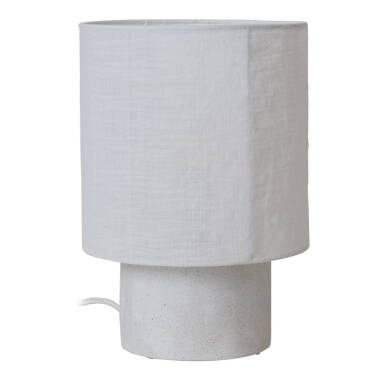 Lucide Tissaja Extra Large Linen Table Lamp
