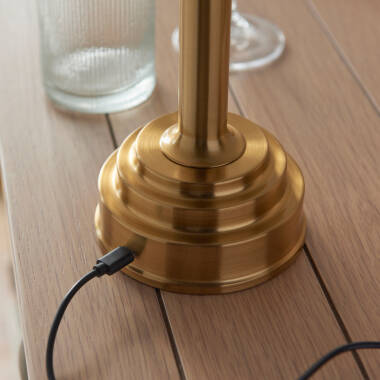 Image of Luxia Aspley LED USB Rechargeable Touch Table Lamp