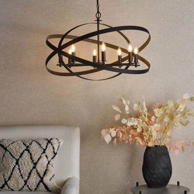 Image of Dar Nitya 8 Light Pendant Light