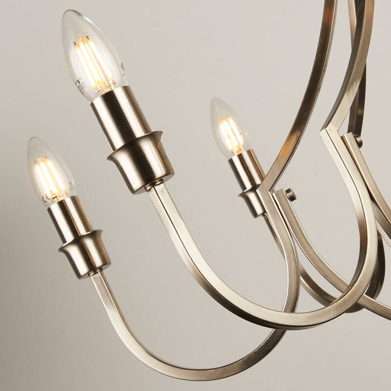 Image of Searchlight Lodge 8 Light Chandelier