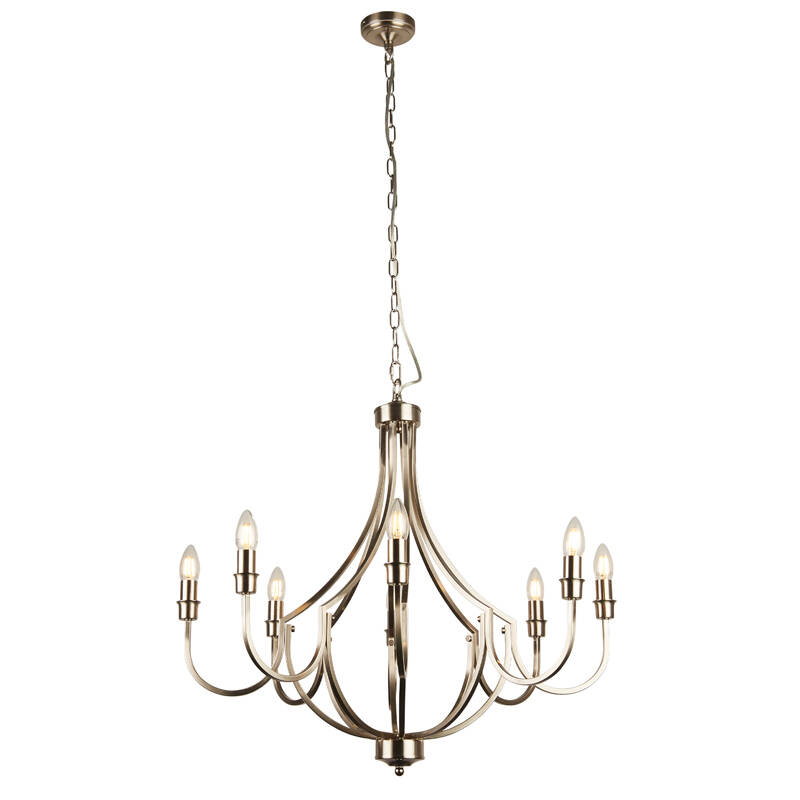 Image of Searchlight Lodge 8 Light Chandelier