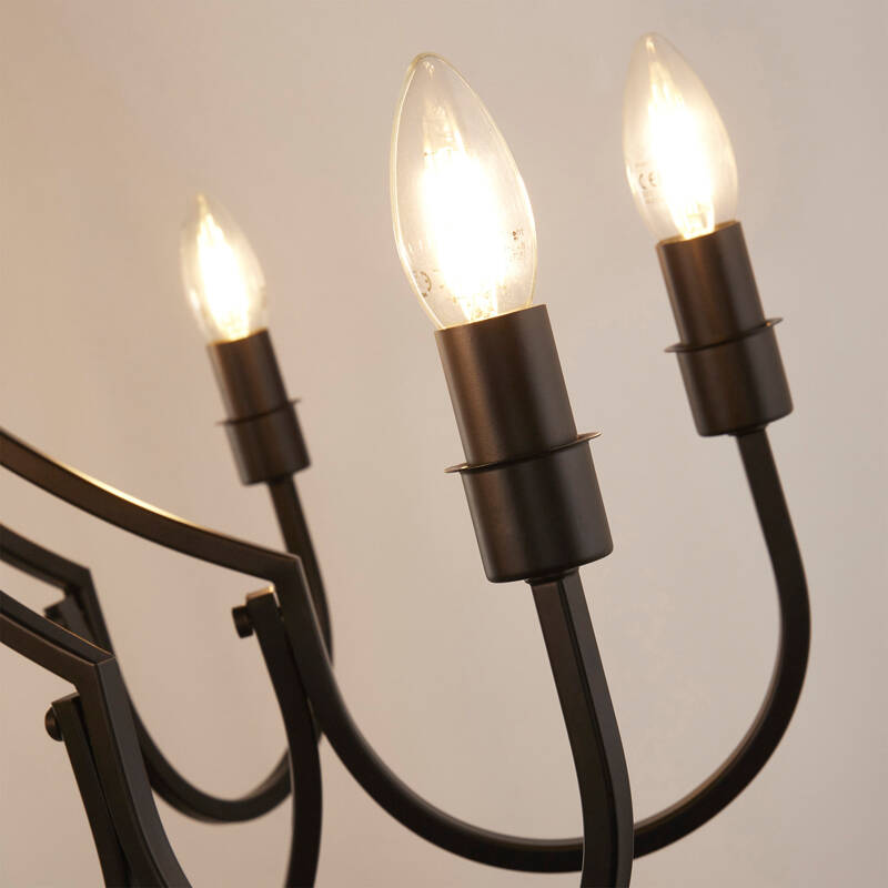 Image of Searchlight Lodge 8 Light Chandelier