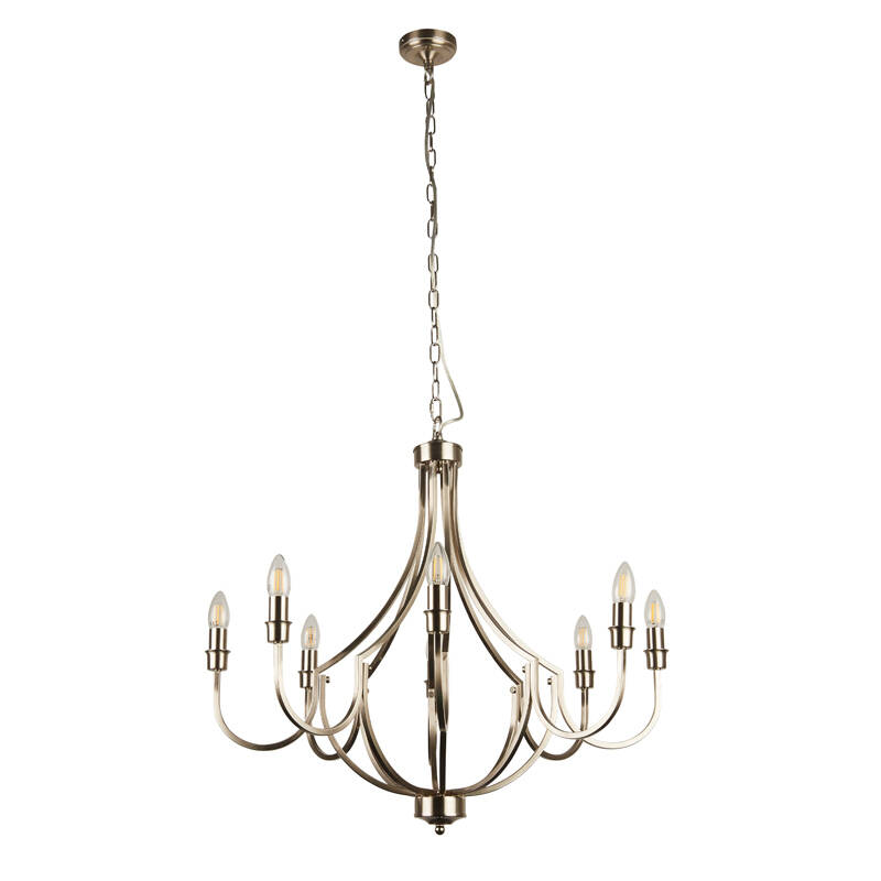 Image of Searchlight Lodge 8 Light Chandelier