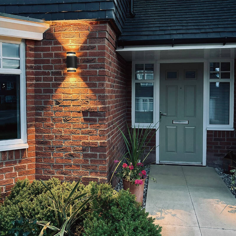 Image of Lutec Focus Outdoor Up & Down Wall Light