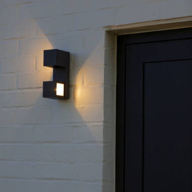 Image of Lutec Fari LED Outdoor Up & Down Wall Light