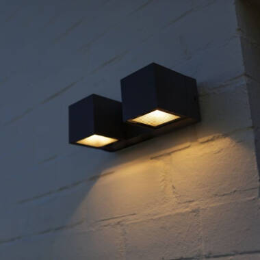Image of Lutec Fari LED Outdoor Up & Down Wall Light